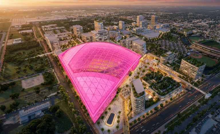 Consultants Say a Pink Stadium Could Help Tampa Embrace $1 Billion Deal